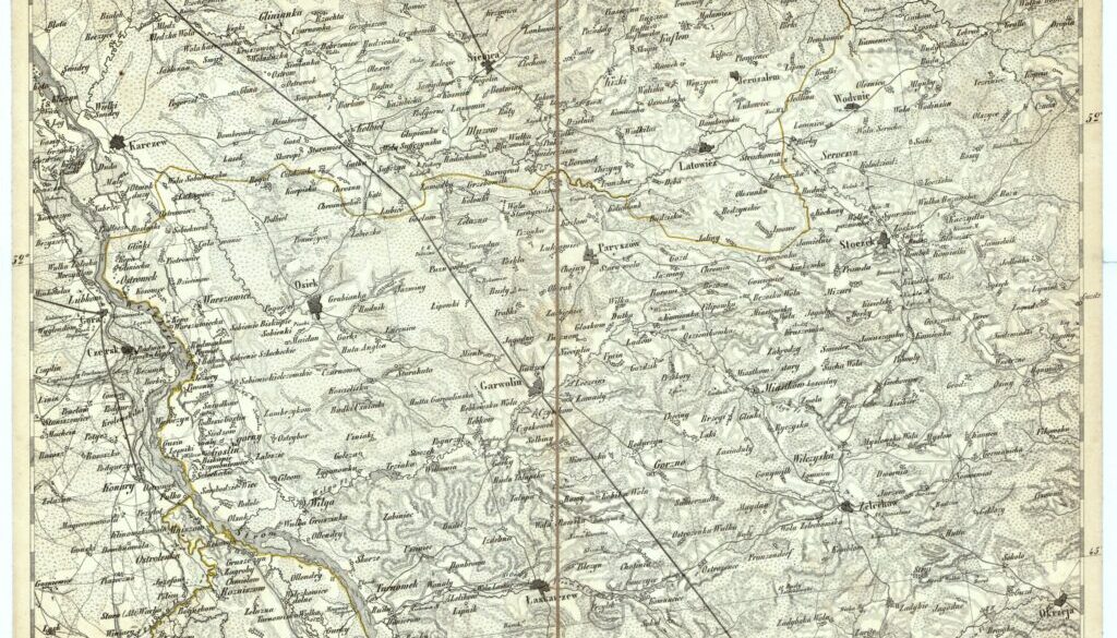 1854 -- Reymanns_Special-Karte_98B_Garwolin (garwolin.org)